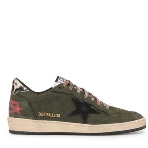 Golden Goose Cow Print Ball Star - New! 38